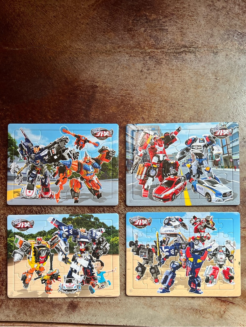 Kids Robot Puzzle Set Hello Carbot